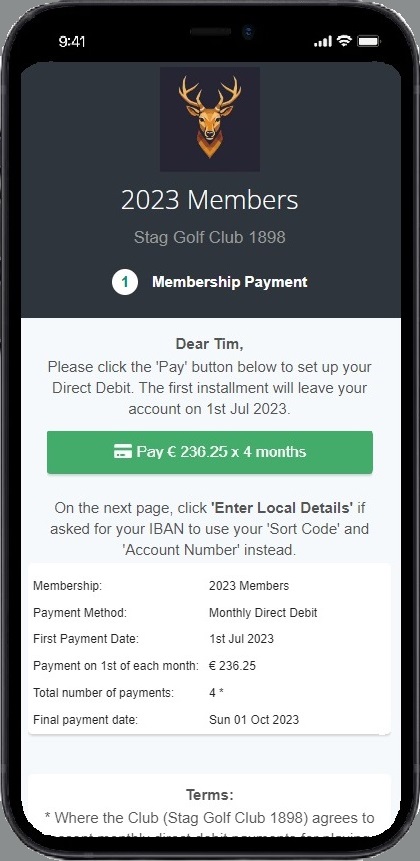 Mobile App on iPhone